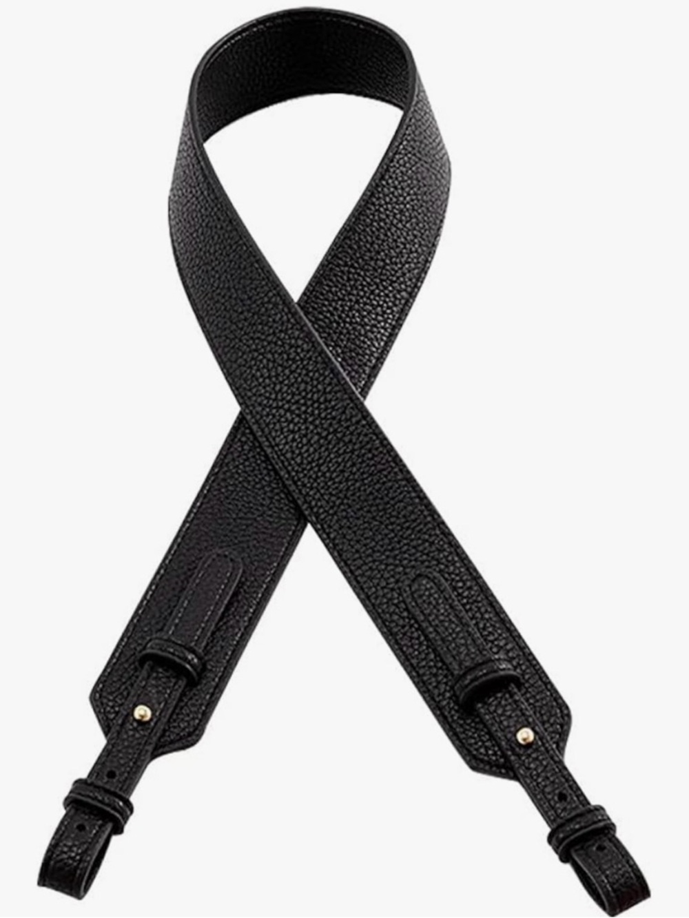 Leather Camera/Bag Strap – Black